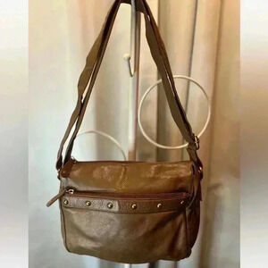 Great American leatherworks bag in brown